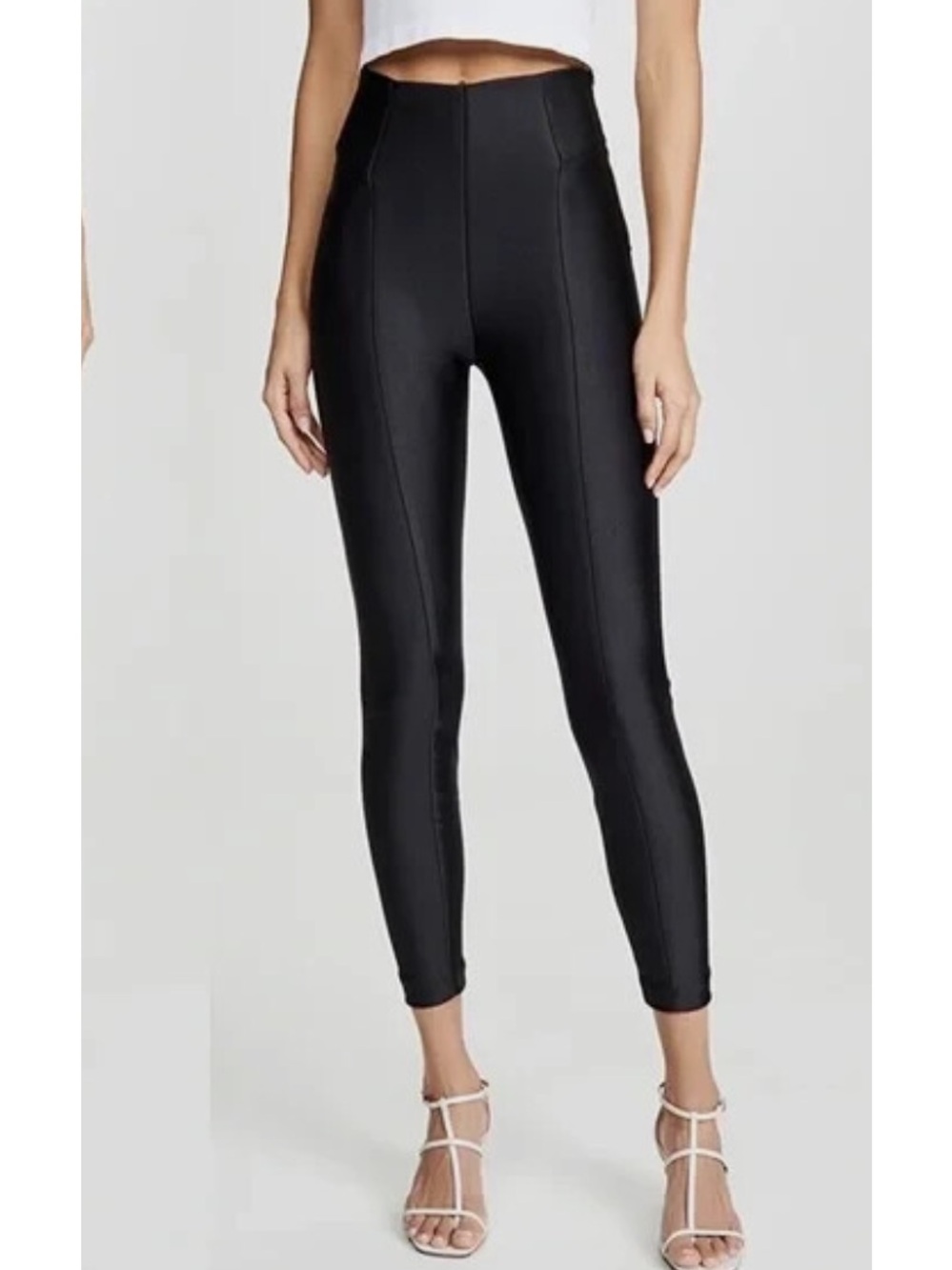Good American High Shine Boss Pants